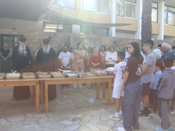 Επίσκεψη Ηγουμένου Ιεράς Μονής Οσίου Γρηγορίου Αγίου Όρους Αρχιμανδρ. Χριστοφόρου, Νοέμβριος 2024